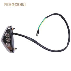 <span class=keywords><strong>Feu</strong></span> arrière de <span class=keywords><strong>moto</strong></span> 12V 15 LED avec fonction stop, <span class=keywords><strong>feu</strong></span> de circulation et éclairage de plaque d'immatriculation pour VTT, <span class=keywords><strong>moto</strong></span> tout-terrain et scooter - Product Image 1