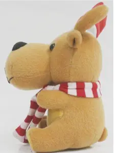 사용자 정의 크리스마스 사슴 플러시 엘크 순록 장난감 크리스마스 순록 플러시 애니메이션 장난감 박제 순록 장난감