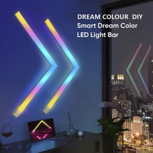 Luz de Ambiente Inteligente de Alta Calidad, RGB, DIY, 3 Piezas/Juego, Conexión WIFI, Luz Nocturna de Atmósfera - Product Image 2