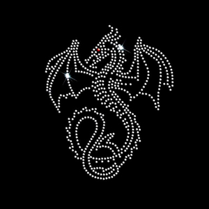 <span class=keywords><strong>Motivi</strong></span> in Strass Termoadesivi con Design a Drago per <span class=keywords><strong>Abbigliamento</strong></span>, Trasferimento a Caldo di Alta Qualità, Colore Personalizzabile - Product Image 4