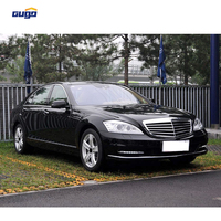 GUGO 2218800483 Calandre avant Facelift W221 2009-2013 pour Classe S W221 S350 S400 S500 S600 en plastique résistant aux UV