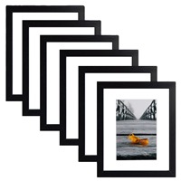 Lot de 5 cadres photo noirs fins, modernes et minimalistes 5x7, pour mur de galerie, décoration de maison et de bureau, cadres en gros, fourniture OEM ODM