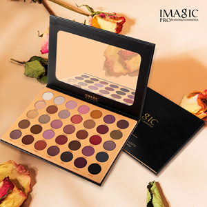 <span class=keywords><strong>Palette</strong></span> d'ombres à paupières IMAGIC, vente en gros professionnelle, haute pigmentation, mat, scintillant, végan, sans cruauté, maquillage pour les yeux, pour la revente de marque - Product Image 5