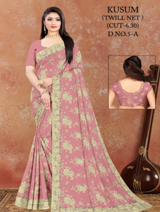 Hot Selling Ajmera Fashion Limited <b>Net</b> <b>Fabric</b> Saree Bulk Best Price Stylish Designer Sun Protection Quick Dry for Modern Party - Product Image 5