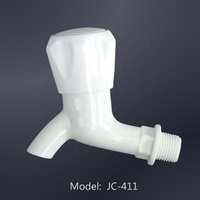 Vente en gros Robinet de lavabo en plastique Robinet d'eau mural en plastique Robinet d'eau Raccord Pip Robinet d'évier en plastique Pp