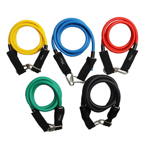 11-Pcs 150lbs Tubes de tonification à résistance lourde Bande élastique d'entraînement <span class=keywords><strong>Bandes</strong></span> de <span class=keywords><strong>latex</strong></span> de <span class=keywords><strong>fitness</strong></span> - Product Image 2