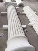 Colonne romaine décorative en mousse de polystyrène EPS, peignable, durable, recyclable, résistante à la décoloration, pour églises et cathédrales