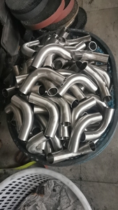 1.<span class=keywords><strong>5d</strong></span> 3A SMS DIN vệ sinh thép không gỉ 304/316L cấp thực phẩm khuỷu tay dài 90 độ kéo dài uốn cong phụ kiện đường ống đánh bóng - Product Image 5