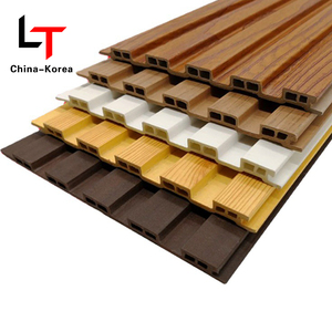 แผ่นกันไฟ LT 3D ผนังร่อง WPC ทำจากโฟมเนื้อแข็งหุ้มร่องสำหรับตกแต่งทั้งภายในและภายนอก - Product Image 5