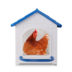 לול עוף עגול קטן וידידותי לסביבה, למכירה בארה\\\"ב, מתאים לגידול רב עופות בתוך הבית, עשוי פלסטיק לכל עונות השנה. - Product Image 3