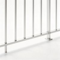Barrières de sécurité intérieures épaissies en acier inoxydable pour baies vitrées résidentielles – Fabricants du Hubei