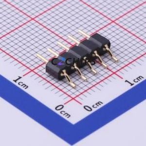 MH254RS-11-05-1000 Pin Header SMD,P=2.54mm,Horizontal Mount Connector 1x5P 2.54mm Round Pin Horizontal Mount - Product Image 1