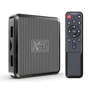 X98Q แอนดรอยด์11.0ทีวีกล่องซีพียู4K s905w2 Amlogic กล่องทีวีอัจฉริยะแอนดรอยด์11 X96Q