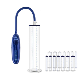 เครื่องปั๊มสุญญากาศอวัยวะเพศ<span class=keywords><strong>ชาย</strong></span>แบบชาร์จไฟได้ Magna - กระบอกอะคริลิกทรงกลมพร้อมหน้าแปลนคุณภาพพรีเมียม พร้อมปั๊มสุญญากาศแบบมือถือ AI รุ่นปรับปรุง - Product Image 1
