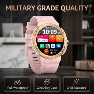 Montre connectée sportive pour <span class=keywords><strong>femme</strong></span> K73, écran AMOLED 1,32 pouces, suivi du <span class=keywords><strong>cycle</strong></span> physiologique féminin, appels, pour <span class=keywords><strong>femme</strong></span> - Product Image 5