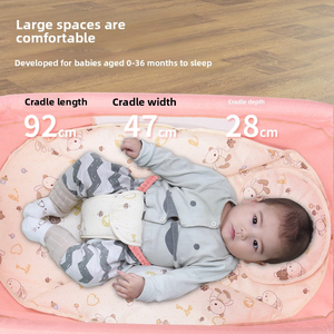 Cuna Eléctrica para Bebé con Sistema de Balanceo Automático y Temporizador, Plegable y Portátil para Recién Nacidos de 0 a 36 Meses, para el Hogar, Viajes y Guardería - Product Image 3