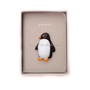 定制pu泡沫企鹅形软书贴纸动物缓慢上升垫贴纸玩具
