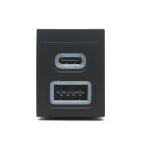 Modified Car Fast Charger QC3.0 USB Type-c Interface Adapter Charging Interface <b>Socket</b> for VW POLO 2004-2011 Accessories - Product Image 4