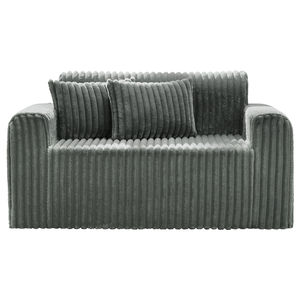 Produits d'outre-mer pour mobilier de club, qualité garantie, fauteuil en polaire sherpa gris clair, échantillon gratuit, livraison gratuite - Product Image 6