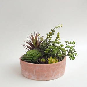 OH NGHỆ THUẬT Thương hiệu Mới hỗn hợp mọng nước chậu cây nhân tạo hỗn hợp mọng nước trong đất nung nồi cho văn phòng trang trí - Product Image 6