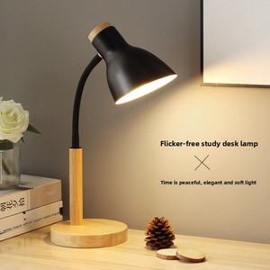 <span class=keywords><strong>Lampada</strong></span> da Scrivania Piccola in Ferro Stile Nordico, LED per Protezione Occhi, per Dormitori Studenteschi, <span class=keywords><strong>Lampada</strong></span> da Comodino per Ragazze in Stile Ins - Product Image 3