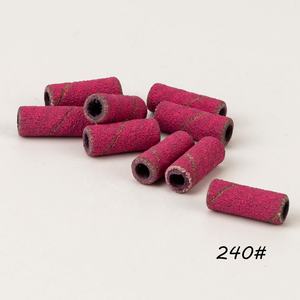 F <span class=keywords><strong>M</strong></span> C 120 #150 #180 #240 # grana sottile sottile verde viola Zebra rosa rosa piccole <span class=keywords><strong>3</strong></span>.1mm Mini fasce abrasive per unghie per trapano - Product Image 6