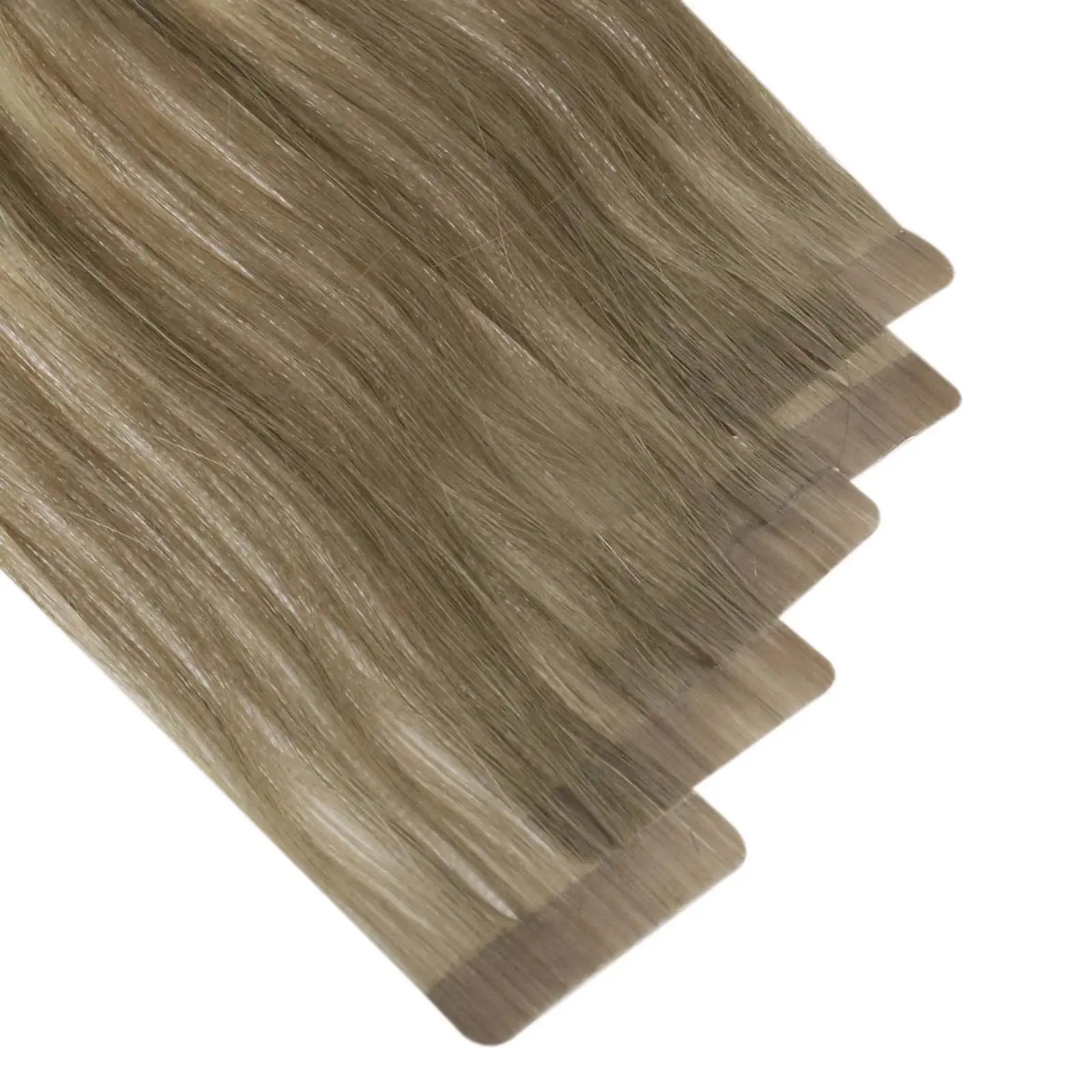 Wholesale Price Excellent Quality 100% Human Hair Cuticle Aligned Peruvian Hair Tape In Hair Extension