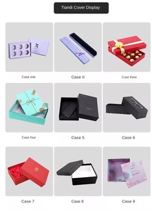 Tùy chỉnh gấp hộp từ bao bì Hộp quà tặng vật liệu giấy loại cứng nhắc - Product Image 2