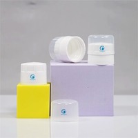 Bouteille d'emballage liquide en PEHD grande capacité 350cc 500cc 600cc 1000cc, conteneur rond en plastique avec bouchon à vis et couvercle extérieur