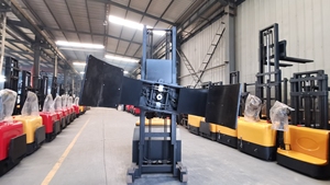 800kg 1000kg 360도 틸팅 덤핑 전동 드럼통 리프터 겸 페이퍼 롤 스태커 - Product Image 5