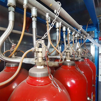 Système d'extinction d'incendie fixe de CO2 (dioxyde de carbone) approuvé par la CCS Classification Society