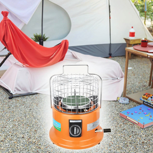Nouveau Style Multi-Fonction 2-en-1 Portable Chauffage À Gaz avec <span class=keywords><strong>Filet</strong></span> <span class=keywords><strong>De</strong></span> Protection pour Camping En Plein Air Pêche Cuisson Chauffage - Product Image 2