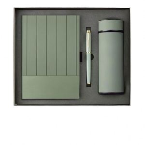 Set de Regalo Empresarial con Botella de Agua Inteligente LED, Incluye Bolígrafo, Cuaderno y Agenda para Navidad y Año Nuevo - Product Image 1