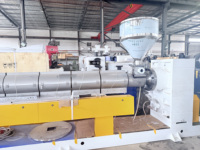 Línea de Producción de Granulación de Plástico Reciclado con Granulador para la Fabricación de Gránulos de PP, PET, PVC, PE, ABS, LDPE con Motor y Caja de Cambios
