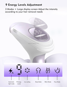 Appareil d'épilation au laser IPL saphir de niveau spa pour usage domestique 2026, refroidissement par glace, épilateur IPL, machine d'épilation au laser pour le Moyen-Orient - Product Image 2