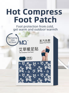 Meilleures ventes 2026 MQ Patchs chauffants pour les pieds à l'armoise, Coussin chauffant, Protection contre le froid, Certifié CE, Soins de santé, Modèle MQ - Product Image 2