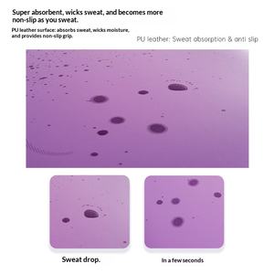 Tapis de <span class=keywords><strong>yoga</strong></span> en caoutchouc PU de qualité supérieure, antidérapant, absorbant la transpiration, 4,5 mm, 185x68 cm, tapis de fitness pour <span class=keywords><strong>yoga</strong></span>, pilates, salle de sport à domicile - Product Image 2