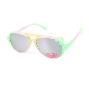 Nuovo arrivo bambini occhiali da sole Classic <span class=keywords><strong>Pilot</strong></span> Frame bambini occhiali adorabili occhiali da sole arcobaleno ragazzi ragazze occhiali personalizzati all'ingrosso - Product Image 2