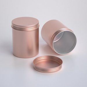 Envase Redondo de Aluminio de 200 ml/200 g para Alimentos, Lata de Aluminio para Pastillas, Lata Alta para Té con Tapa Deslizante - Product Image 6