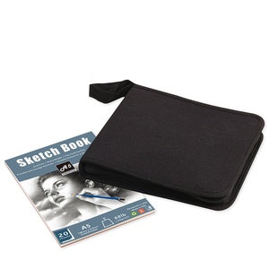 <span class=keywords><strong>Set</strong></span> Professionale da 54 Pezzi per Schizzi con Borsa in Tela, Matite, Carboncini, Gomme, Sfumini, Righello e Blocco da Disegno - Product Image 3