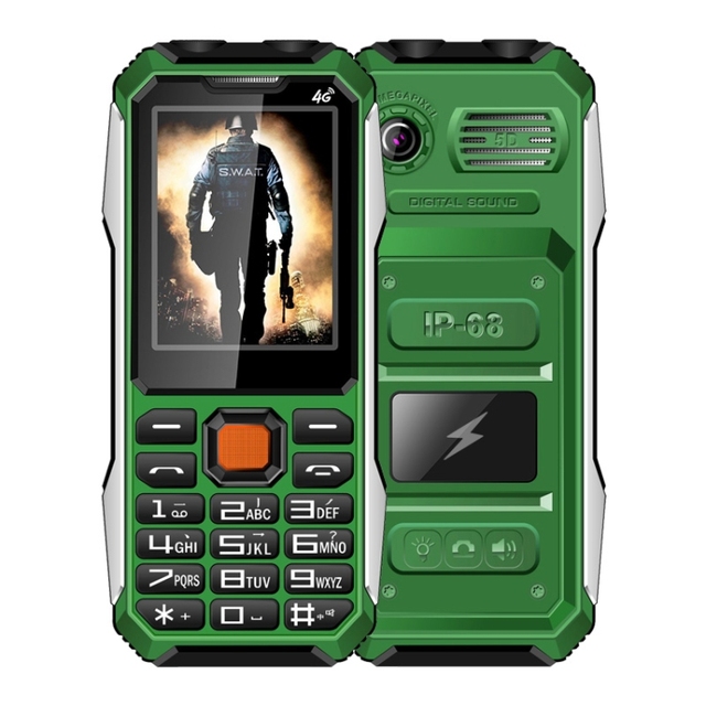 Cheap Phone A6 4G Full Network Triple Proofing Elder Mobile Phone