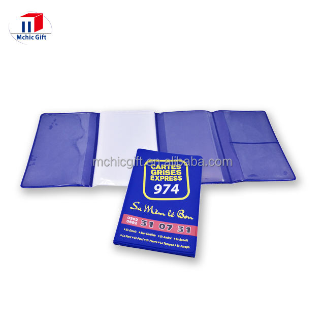 4 plis de couleur bleue