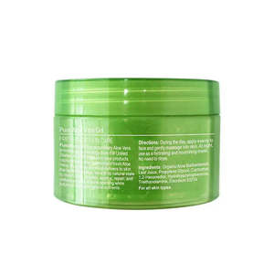 Gel de <span class=keywords><strong>Aloe</strong></span> <span class=keywords><strong>Vera</strong></span> Puro Orgánico para el Alivio de Quemaduras Solares, Hidratante Corporal para Todo Tipo de Piel, Marca Privada - Product Image 3