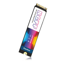 Ymeiton M.2 NGFF 2280 SSD NGFF haute vitesse 120/128/240/256G pour ordinateur de bureau et portable, reconditionné, compatible OEM, coloré