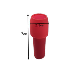<span class=keywords><strong>Bouchon</strong></span> de bouteille de vin <span class=keywords><strong>en</strong></span> silicone 100 % alimentaire, réutilisable, scellé sous vide, pour vin rouge, champagne, accessoire de bar - Product Image 2
