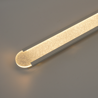 Applique murale LED extérieure décorative longue pour villa, cour et garage, boîtier en aluminium, étanche IP65