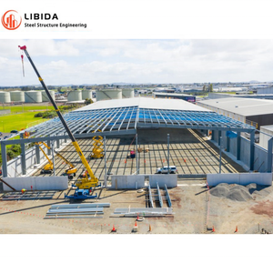 Original Factory <strong>Hall</strong> Prefab Warehouse Prefabricated Stadium Building Steel Structure - Product Image 5