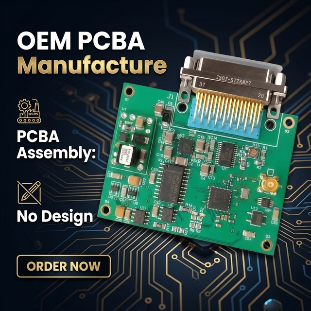 OEM Electronic PCB PCBA Board Turnkey Assembly PCB Factory with Electronic Accessories and Parts