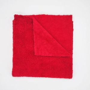 Super Absorbent High-Low Superfine Fiber <b>Car</b> Wash Towel Hot Cutting Straight Edge for <b>Polishing</b> and Waxing Model C0056 - Product Image 4
