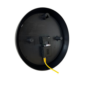 GlobalTime <strong>clock</strong> for office use indoor poe <strong>analog</strong> <strong>clock</strong> ip based ce  fcc  rohs gtd360-sa +/- 0.5s aluminum - Product Image 2